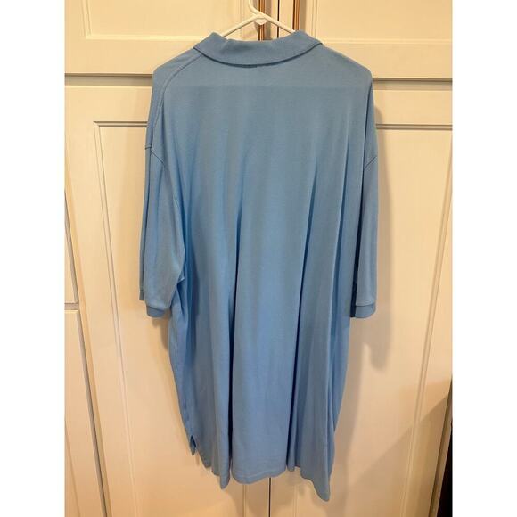 Polo Ralph Lauren pony 3XLT Big and tall light blue collared shirt casual - Picture 4 of 6